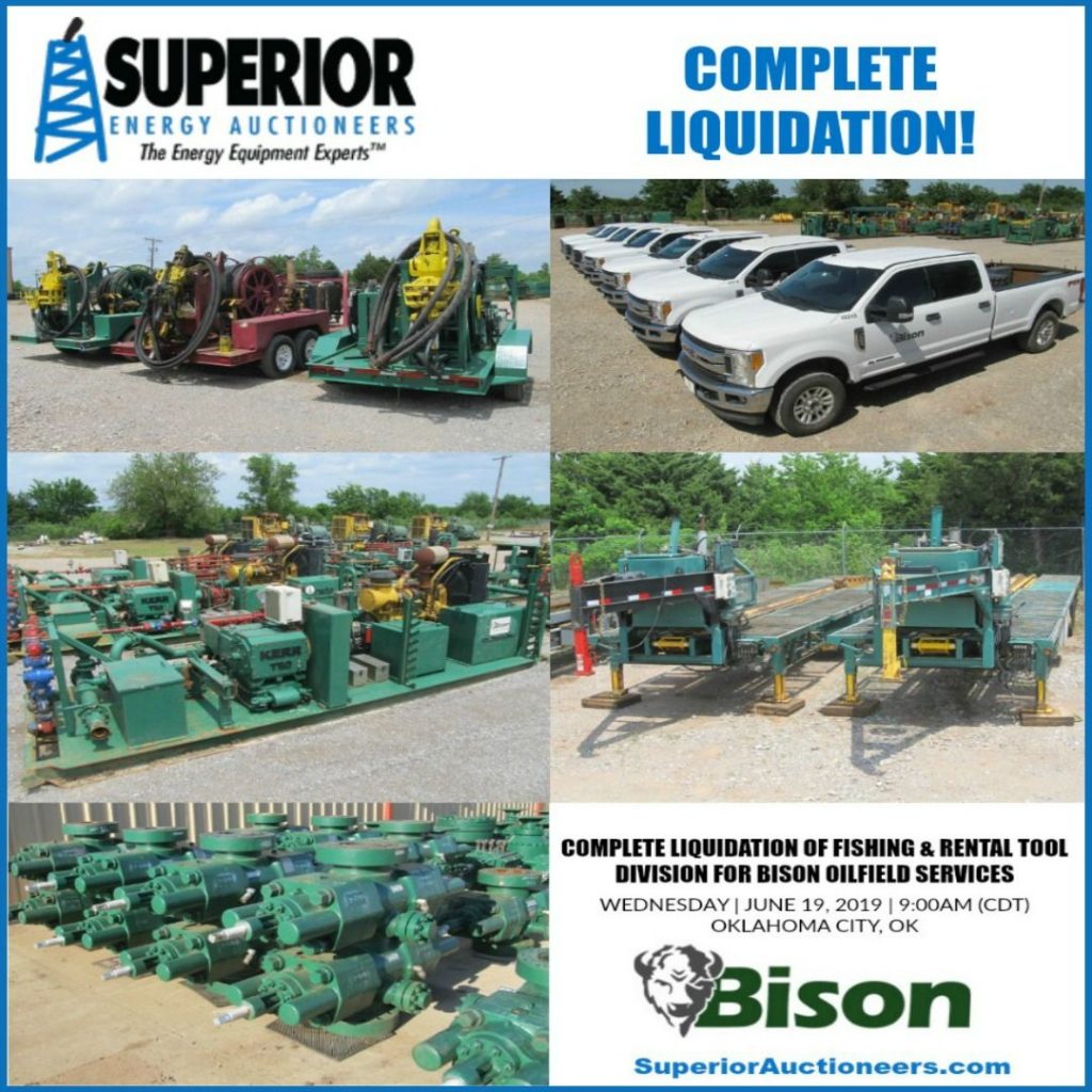Oilfield equipment on the auction block Oklahoma Energy Today
