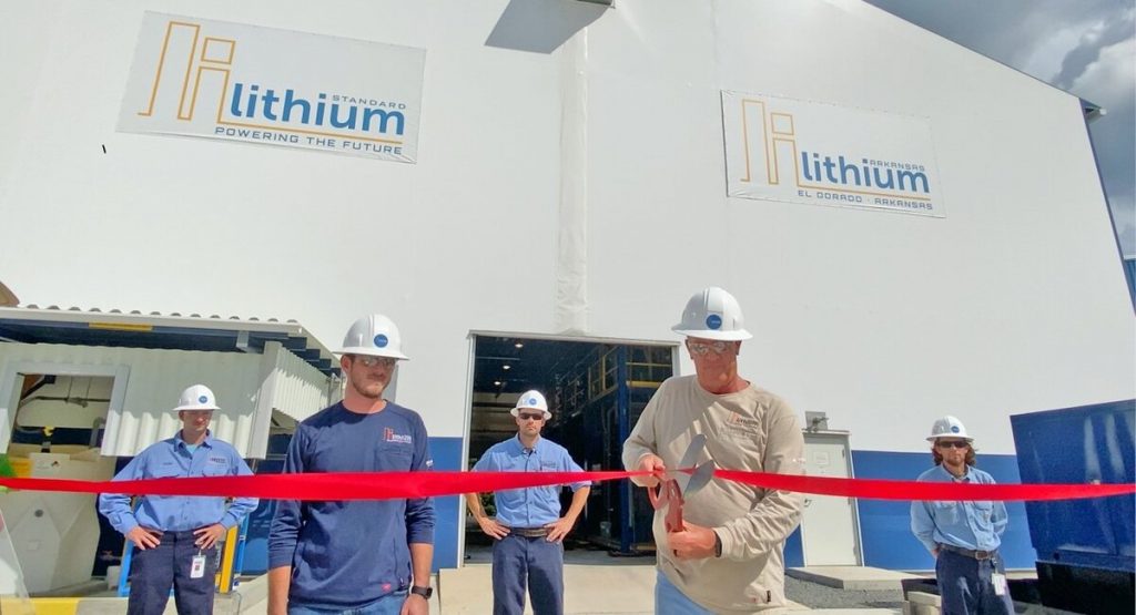 Standard Lithium begins operations in El Dorado, Arkansas Oklahoma