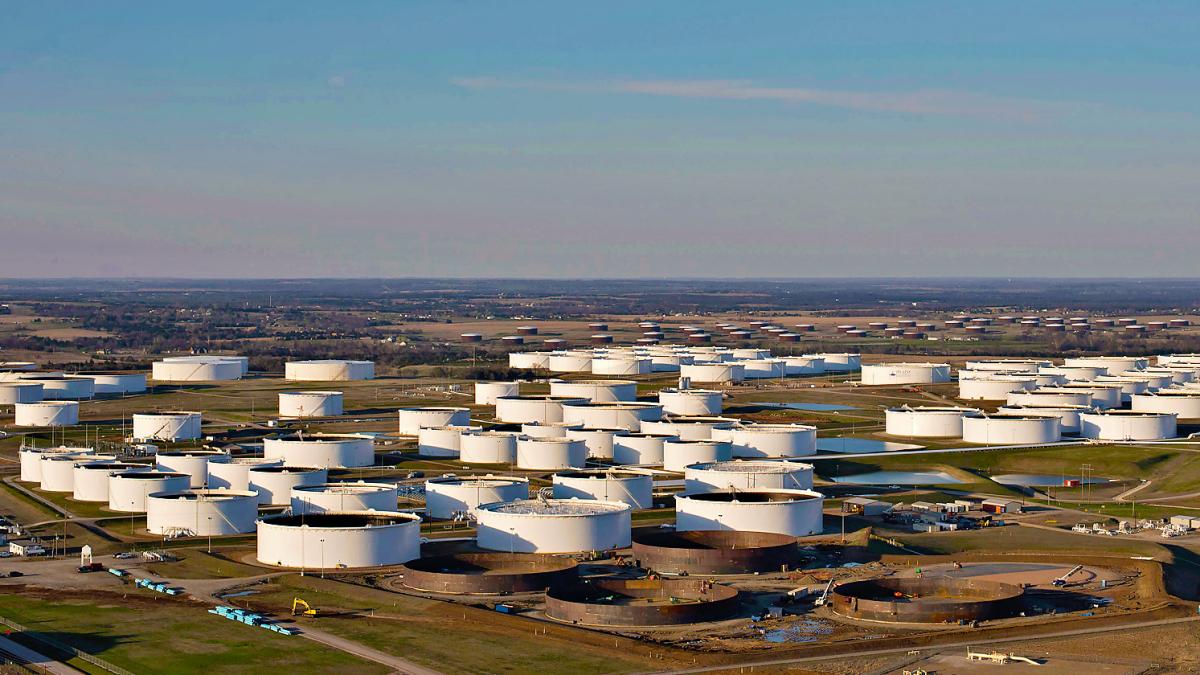 More crude oil in storage reported at Cushing Hub and the U.S