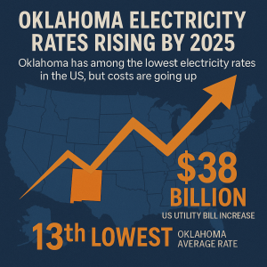 Oklahoma Electricity rate graphic 