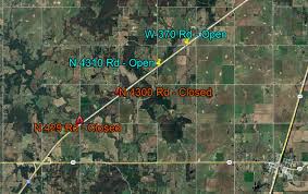 maps of damage Will Rogers Turnpike bridges