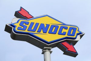 shutterstock of sunoco sign